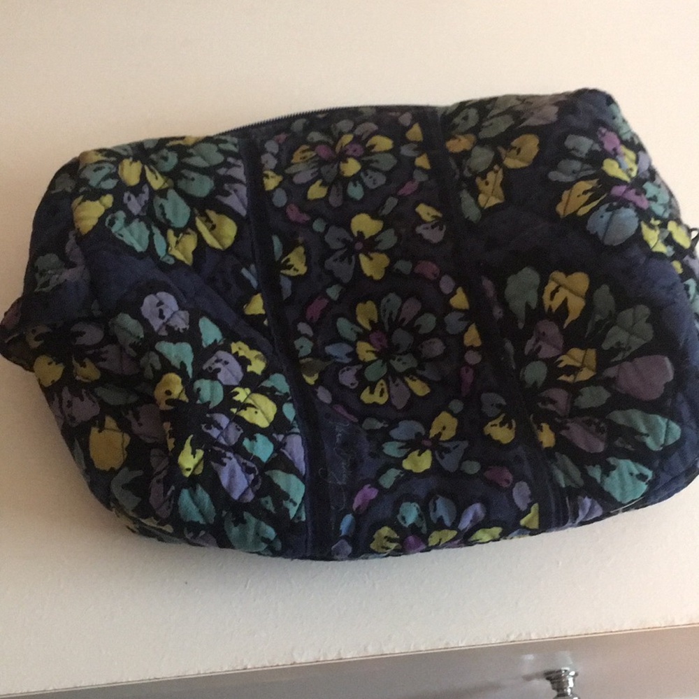 Vera Bradley large cosmetic bag